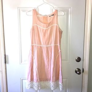 Light pink dress with